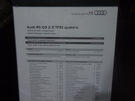 AUDI Q3 2.0 TDI 177 S LINE QUATTRO S TRONIC 7 Diesel